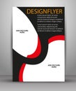 Colorful Vector Brochure design. Flyer template for business