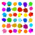 Colorful Vector Splashes