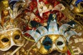 Colorful venetian masks