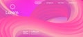 Colorful Vibrant Gradient Overlay. Landing Page, Pink, Purple Background. 3d Royalty Free Stock Photo