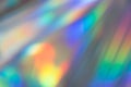 Colorful vibrant holographic pastel foil background texture
