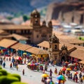 Colorful and vibrant marketplace in Cusco, showcasing the rich history and stunning beauty of the city