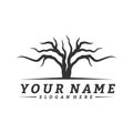 Colorful vibrant tree logo design concept vector. Root of Tree life logo design template inspiration. Icon Symbol Royalty Free Stock Photo