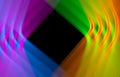 Colorful vibration neon light background Royalty Free Stock Photo