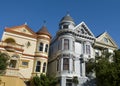 Colorful Victorian houses in San Francisco
