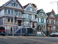 Colorful Victorian houses in San Francisco