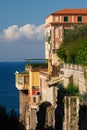 Colorful Villa, Sorrento, Italy Royalty Free Stock Photo