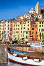 The colorful village of Portovenere, Italy