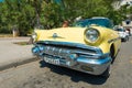 Colorful vintage american car in Havana