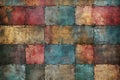 Colorful vintage grunge background,  Old grunge paper texture Royalty Free Stock Photo