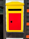 Colorful vintage home mailbox