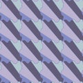 Colorful violet and blue unique seamless pattern