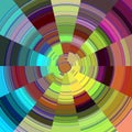 Colorful vivid round lines,circles, lights, shades, textile pattern, abstract background Royalty Free Stock Photo