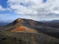 Colorful volcanic craters in Timanfaya National Park, Lanzarote