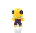 Colorful voodoo doll Royalty Free Stock Photo