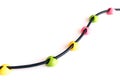 Colorful wall stick wire clip