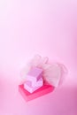 Colorful washcloths and bars of soap on a soft background. Accessories for body care