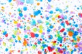 Colorful water color painting splash. Blot, Blurred spot. with t Royalty Free Stock Photo