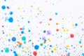 Colorful water color painting splash. Blot, Blurred spot. with t Royalty Free Stock Photo