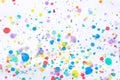 Colorful water color painting splash. Blot, Blurred spot. with t Royalty Free Stock Photo