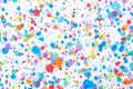 Colorful water color painting splash. Blot, Blurred spot. with t Royalty Free Stock Photo