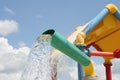 Colorful Water Pouring