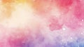 Colorful watercolor abstract background with soft gradients