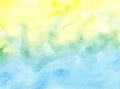 Colorful watercolor background. Royalty Free Stock Photo