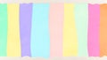 colorful watercolor background with paper stripes Royalty Free Stock Photo