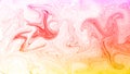 Colorful paper abstract mystic nature hand drawn watercolor background, raster illustration Royalty Free Stock Photo