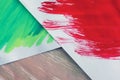 Colorful watercolor painting papers for wallpaper Royalty Free Stock Photo
