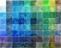 Colorful watercolor palette background Royalty Free Stock Photo