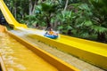 Colorful waterslide in Vinpearl water park