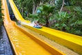 Colorful waterslide in Vinpearl water park