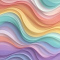 Colorful Wave Pattern Design for Abstract Background or Wallpaper Royalty Free Stock Photo