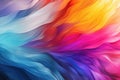 Colorful wave pattern with vibrant hues