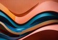 Colorful wavey abstract background wallpaper