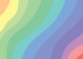 Colorful wavy curved lines gradient abstract background wallpaper Royalty Free Stock Photo