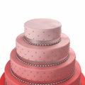 Colorful wedding cake Royalty Free Stock Photo