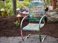 Colorful and Whimsical Garden Chair