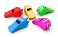 Whistles Royalty Free Stock Photo