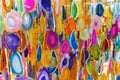 Colorful wind chimes Royalty Free Stock Photo