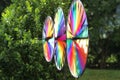 Colorful wind wheel