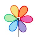 Colorful windmill pin wheel