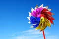 Colorful windmill toy Royalty Free Stock Photo