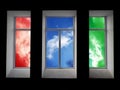 Colorful window Royalty Free Stock Photo