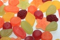Colorful wine gums Royalty Free Stock Photo