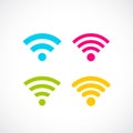 Wireless wifi internet icon