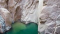 The colorful Wishwashi canyon - Ras Shaitan Nuweiba - Exploring Wonderful Egypt Royalty Free Stock Photo