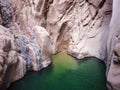 The colorful Wishwashi canyon - Ras Shaitan Nuweiba Royalty Free Stock Photo